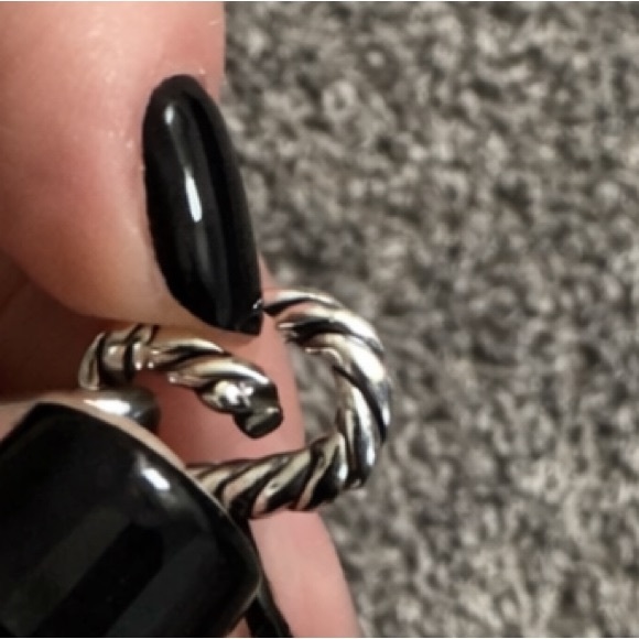 David Yurman Madison Twisted Silver Link Bracelet - Picture 4 of 4